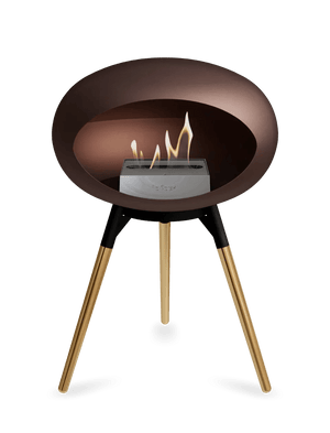 Le Feu - Dome Mocca Ground Wood Low - Fireplace - Grand Alfresco