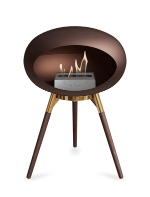 Le Feu - Dome Mocca Ground Wood Low - Fireplace - Grand Alfresco