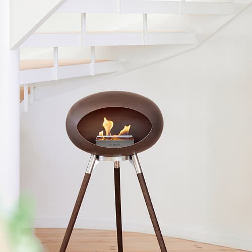 Le Feu - Dome Mocca Ground Wood Low - Fireplace - Grand Alfresco