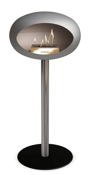 Le Feu - Dome Nickel Ground Steel High Pole - Fireplace - Grand Alfresco