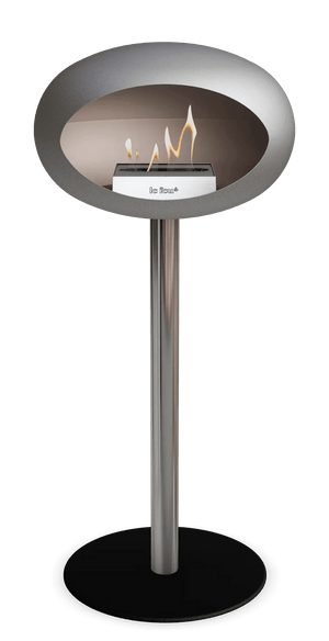 Le Feu - Dome Nickel Ground Steel High Pole - Fireplace - Grand Alfresco