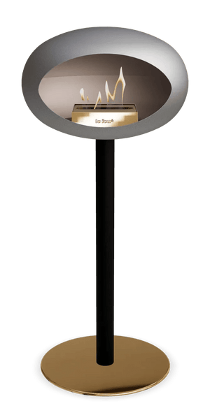 Le Feu - Dome Nickel Ground Steel High Pole - Fireplace - Grand Alfresco