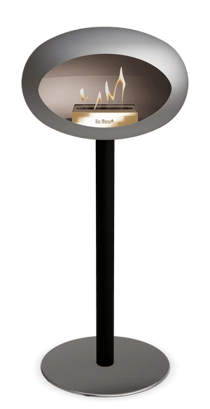 Le Feu - Dome Nickel Ground Steel High Pole - Fireplace - Grand Alfresco