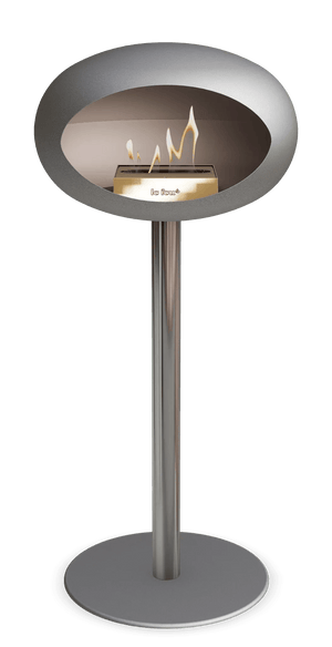 Le Feu - Dome Nickel Ground Steel High Pole - Fireplace - Grand Alfresco