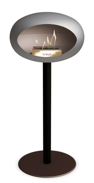 Le Feu - Dome Nickel Ground Steel High Pole - Fireplace - Grand Alfresco