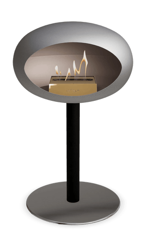 Le Feu - Dome Nickel Ground Steel Low Pole - Fireplace - Grand Alfresco