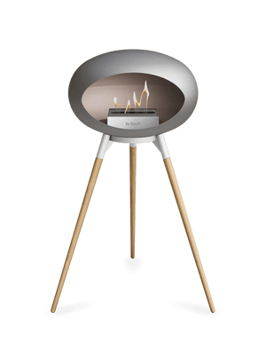 Le Feu - Dome Nickel Ground Wood High - Fireplace - Grand Alfresco