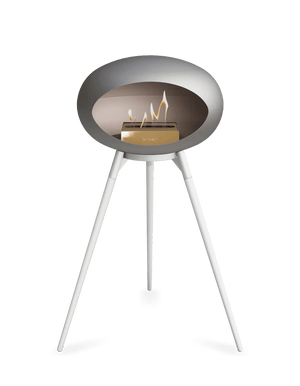 Le Feu - Dome Nickel Ground Wood High - Fireplace - Grand Alfresco