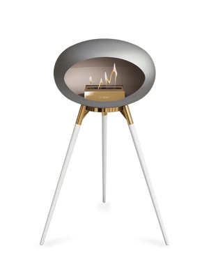 Le Feu - Dome Nickel Ground Wood High - Fireplace - Grand Alfresco