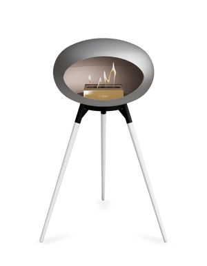 Le Feu - Dome Nickel Ground Wood High - Fireplace - Grand Alfresco