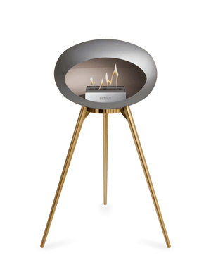 Le Feu - Dome Nickel Ground Wood High - Fireplace - Grand Alfresco