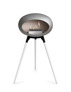 Le Feu - Dome Nickel Ground Wood High - Fireplace - Grand Alfresco