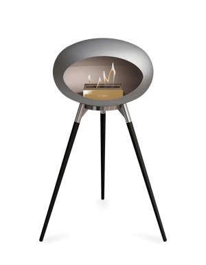 Le Feu - Dome Nickel Ground Wood High - Fireplace - Grand Alfresco