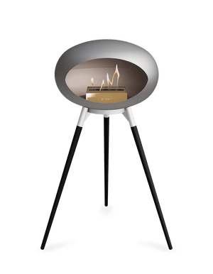 Le Feu - Dome Nickel Ground Wood High - Fireplace - Grand Alfresco