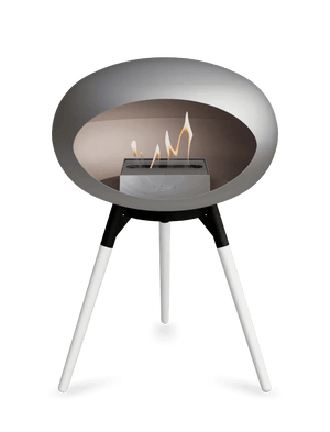 Le Feu - Dome Nickel Ground Wood Low - Fireplace - Grand Alfresco