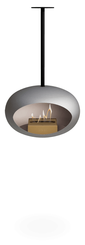 Le Feu - Dome Nickel Sky Indoor/Outdoor - Fireplace - Grand Alfresco