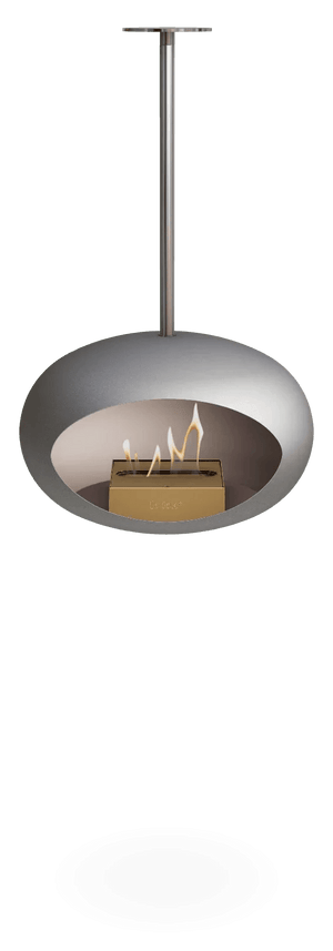 Le Feu - Dome Nickel Sky Indoor/Outdoor - Fireplace - Grand Alfresco