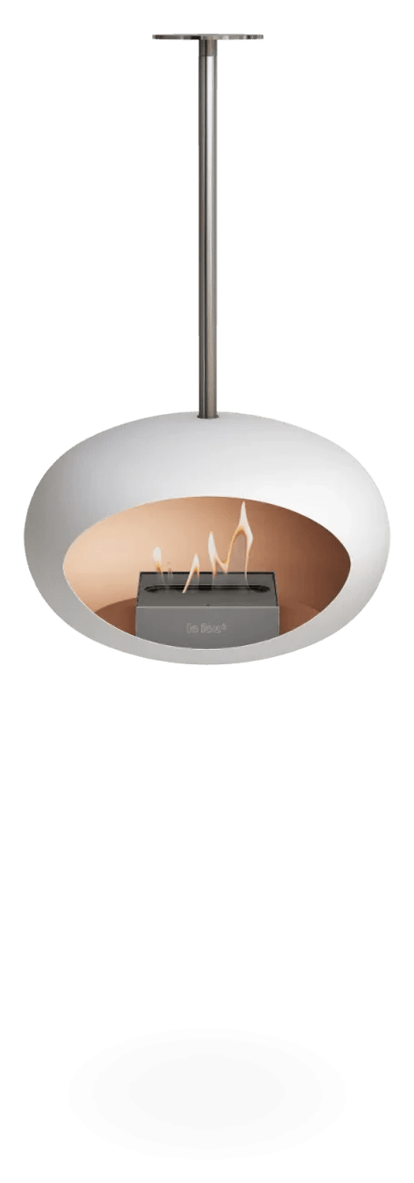 Le Feu - Dome White Sky Indoor/Outdoor - Fireplace - Grand Alfresco