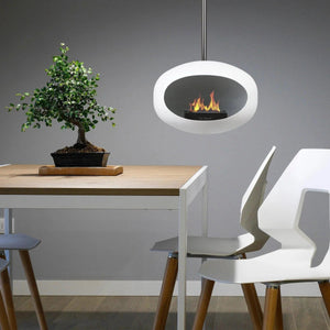 Le Feu - Dome White Sky Indoor/Outdoor - Fireplace - Grand Alfresco