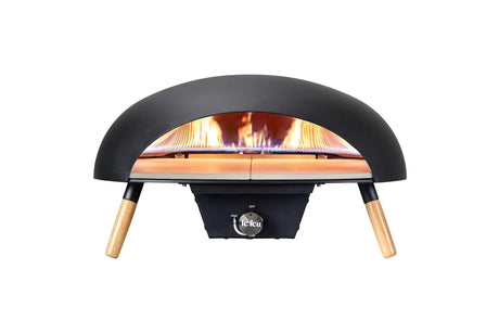 Le Feu Turtle Black Gas Powered Pizza Oven - Grand Alfresco