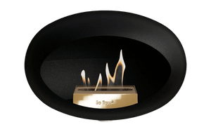 Le Feu - Wall Black Indoor/Outdoor - Fireplace - Grand Alfresco