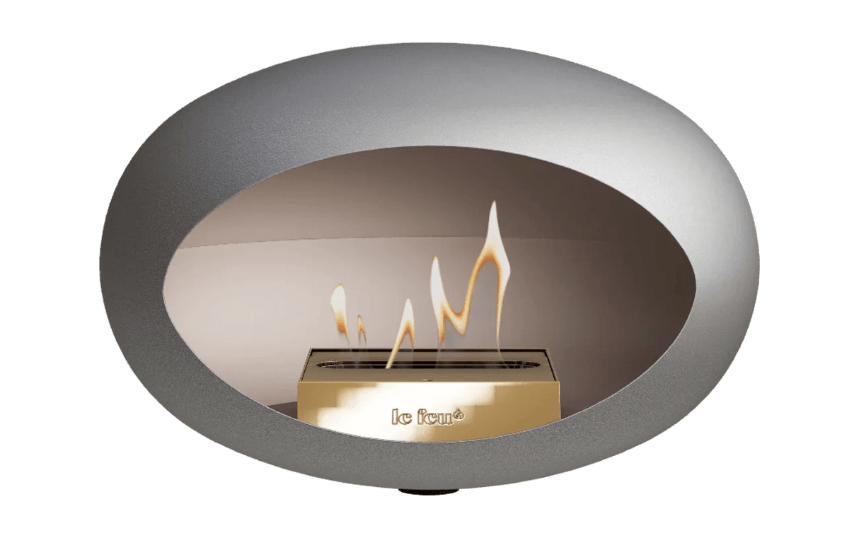 Le Feu - Wall Nickel Indoor/Outdoor - Fireplace - Grand Alfresco