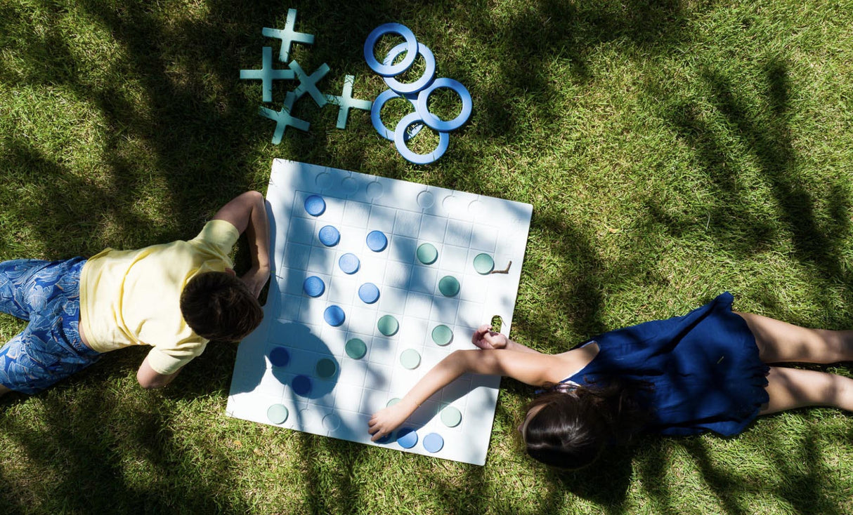 Ledge Lounger Checkers & Tic Tac Toe - Grand Alfresco