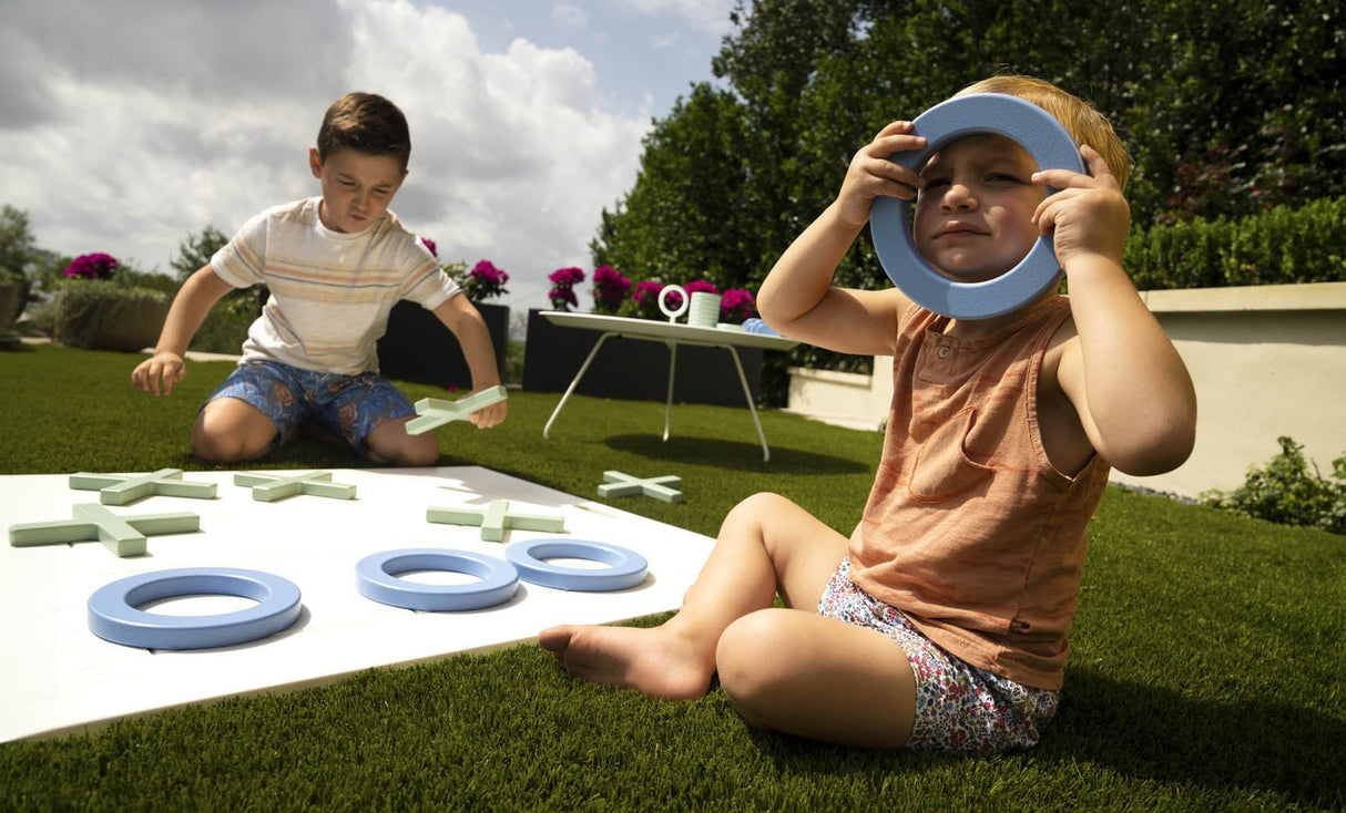 Ledge Lounger Checkers & Tic Tac Toe - Grand Alfresco