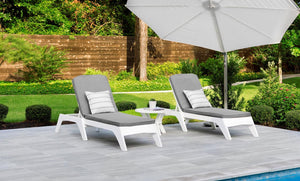 Ledge Lounger Legacy Chaise Cushion - Grand Alfresco