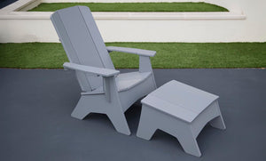 Ledge Lounger Mainstay Adirondack Ottoman - Fit - Grand Alfresco