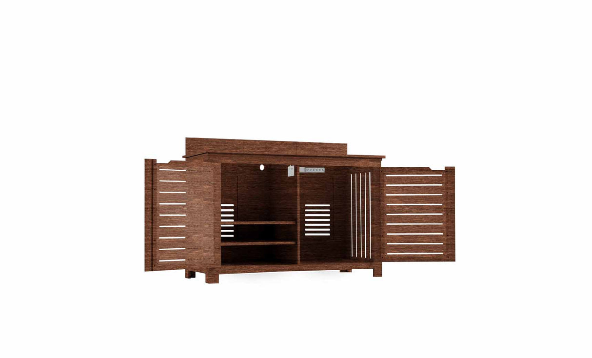 Ledge Lounger Mainstay Bar Credenza Without TV Mount - Grand Alfresco