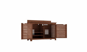 Ledge Lounger Mainstay Bar Credenza Without TV Mount - Grand Alfresco