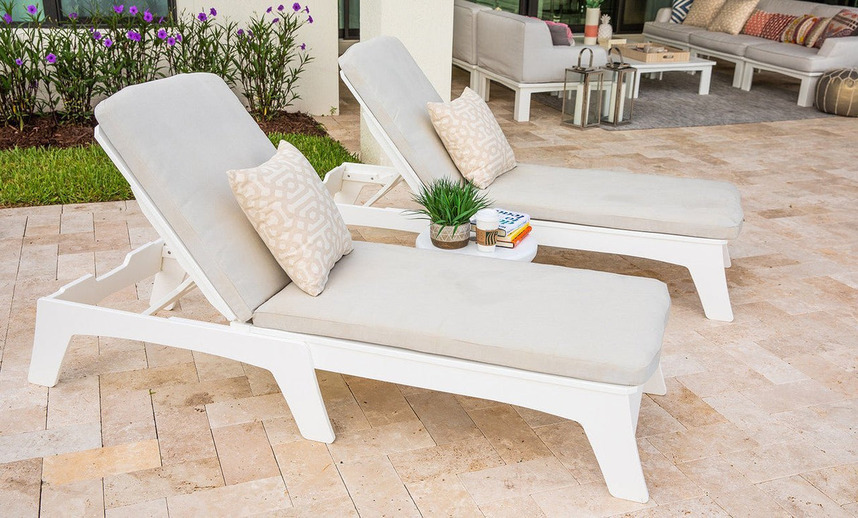 Ledge Lounger Mainstay Chaise Cushion - Grand Alfresco