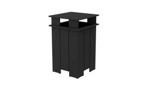 Ledge Lounger Mainstay Square Trash Bin - Grand Alfresco