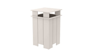 Ledge Lounger Mainstay Square Trash Bin - Grand Alfresco