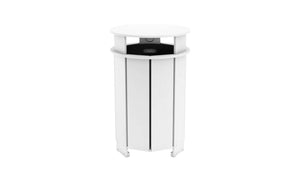 Ledge Lounger Mainstay Square Trash Bin - Grand Alfresco