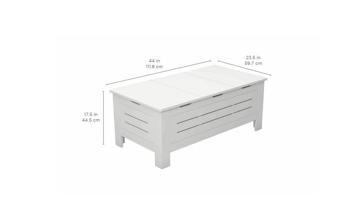 Ledge Lounger Mainstay Storage Coffee Table - Grand Alfresco