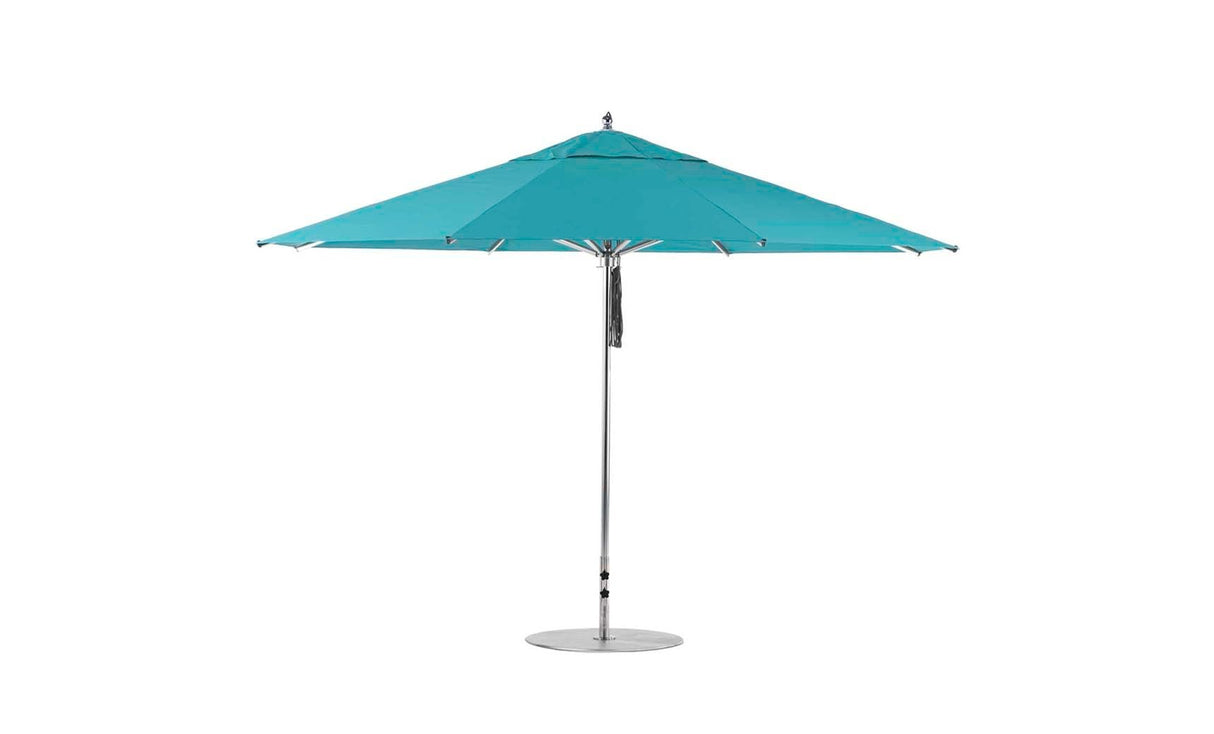 Ledge Lounger Premier Aluminum Umbrella - 13' Octagon Pulley - Grand Alfresco