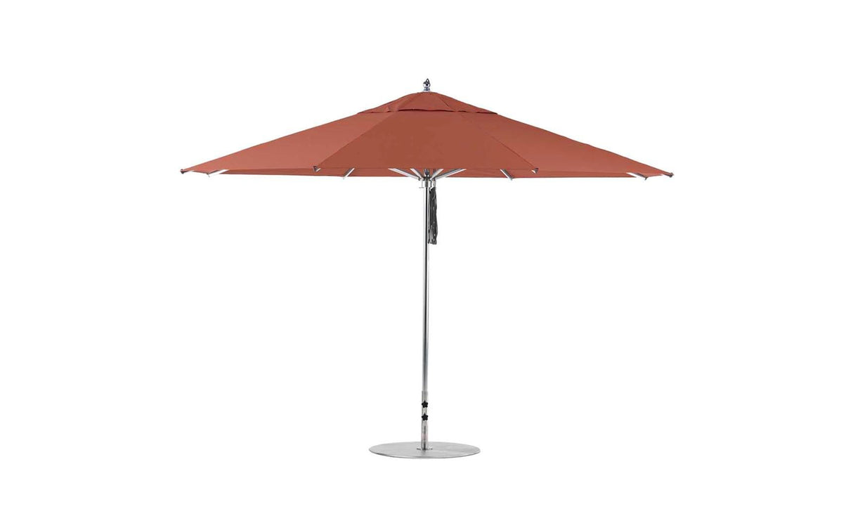 Ledge Lounger Premier Aluminum Umbrella - 13' Octagon Pulley - Grand Alfresco