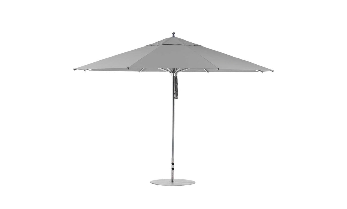 Ledge Lounger Premier Aluminum Umbrella - 13' Octagon Pulley - Grand Alfresco