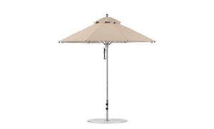 Ledge Lounger Premier Aluminum Umbrella - 7.5' Octagon Pulley - Grand Alfresco