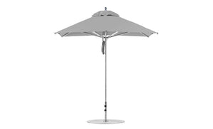 Ledge Lounger Premier Aluminum Umbrella - 7.5' Square Pulley - Grand Alfresco