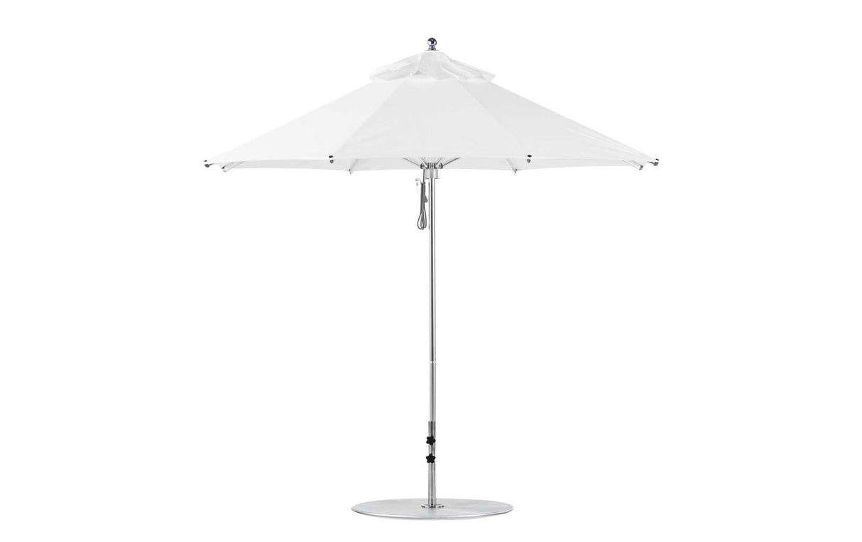 Ledge Lounger Premier Aluminum Umbrella - 9' Octagon Pulley - Grand Alfresco