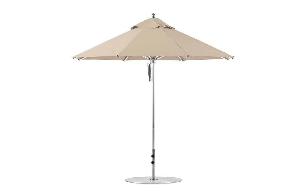 Ledge Lounger Premier Aluminum Umbrella - 9' Octagon Pulley - Grand Alfresco