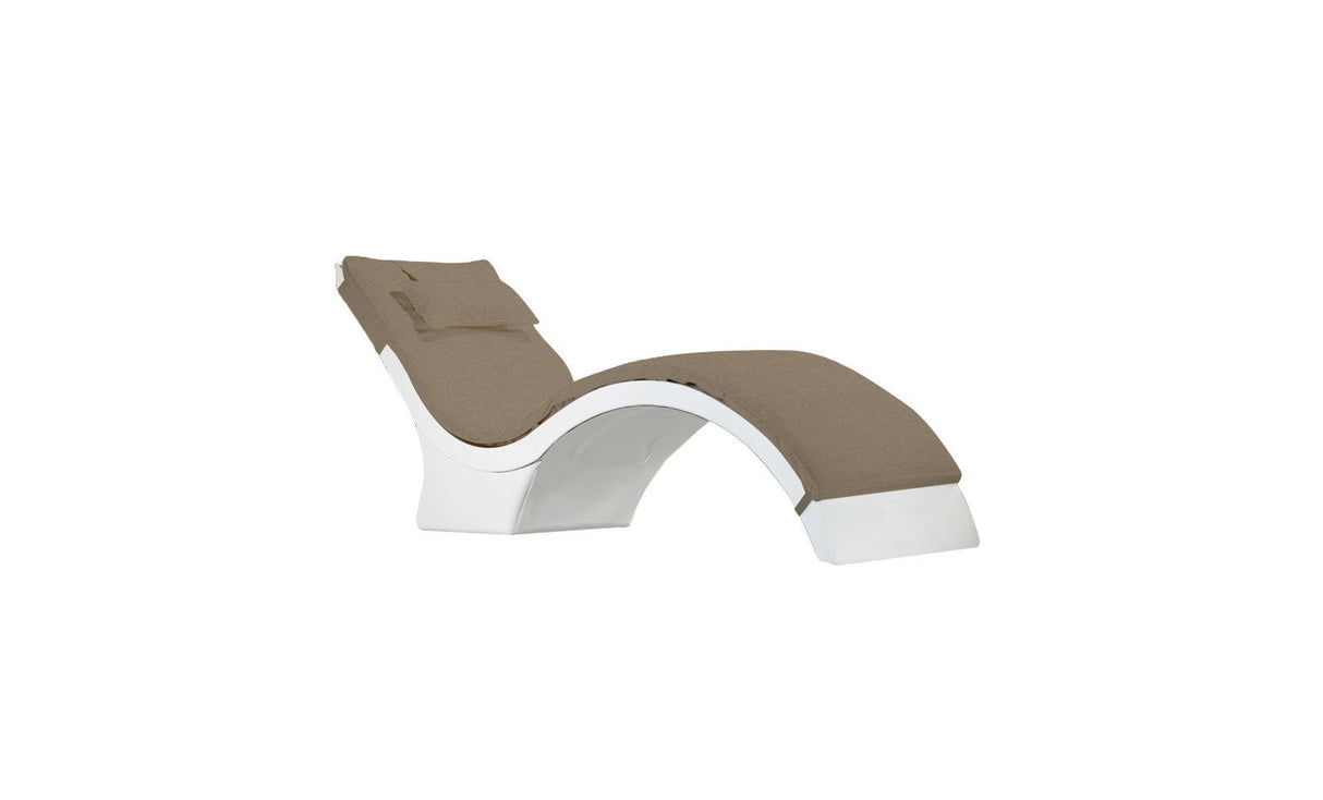 Ledge Lounger Signature Chaise Cushion - Grand Alfresco