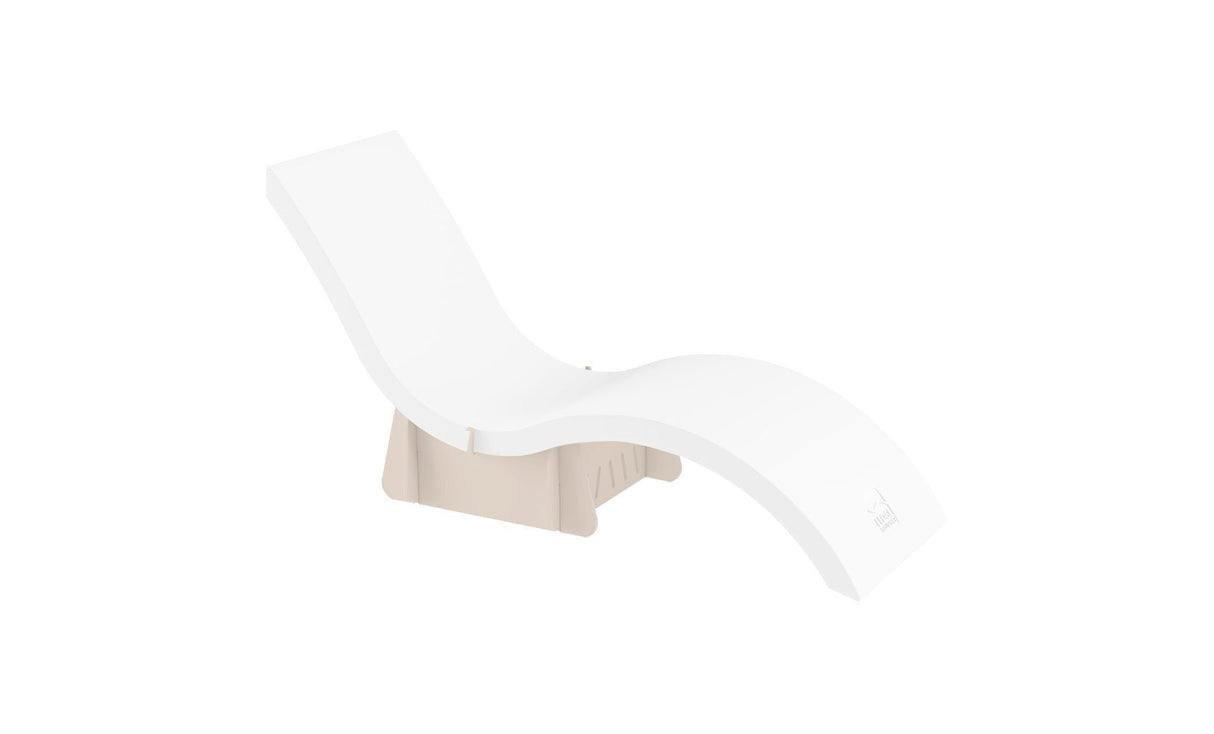 Ledge Lounger Signature Chaise Riser - Waterdepth 12" & 14" - Grand Alfresco