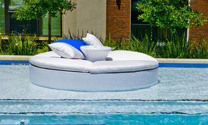 Ledge Lounger Signature Round Sunbed - Grand Alfresco