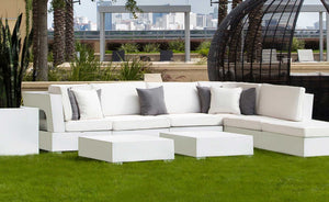 Ledge Lounger Signature Sectional Endcap - Grand Alfresco