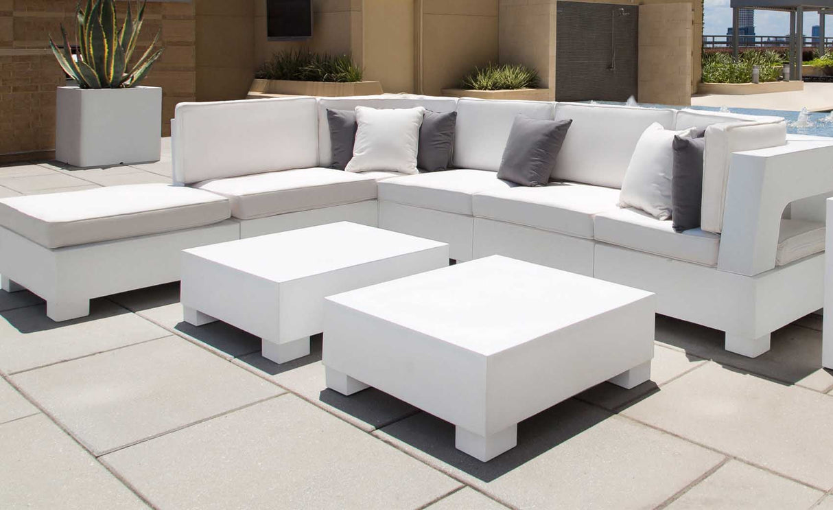 Ledge Lounger Signature Sectional Endcap - Grand Alfresco