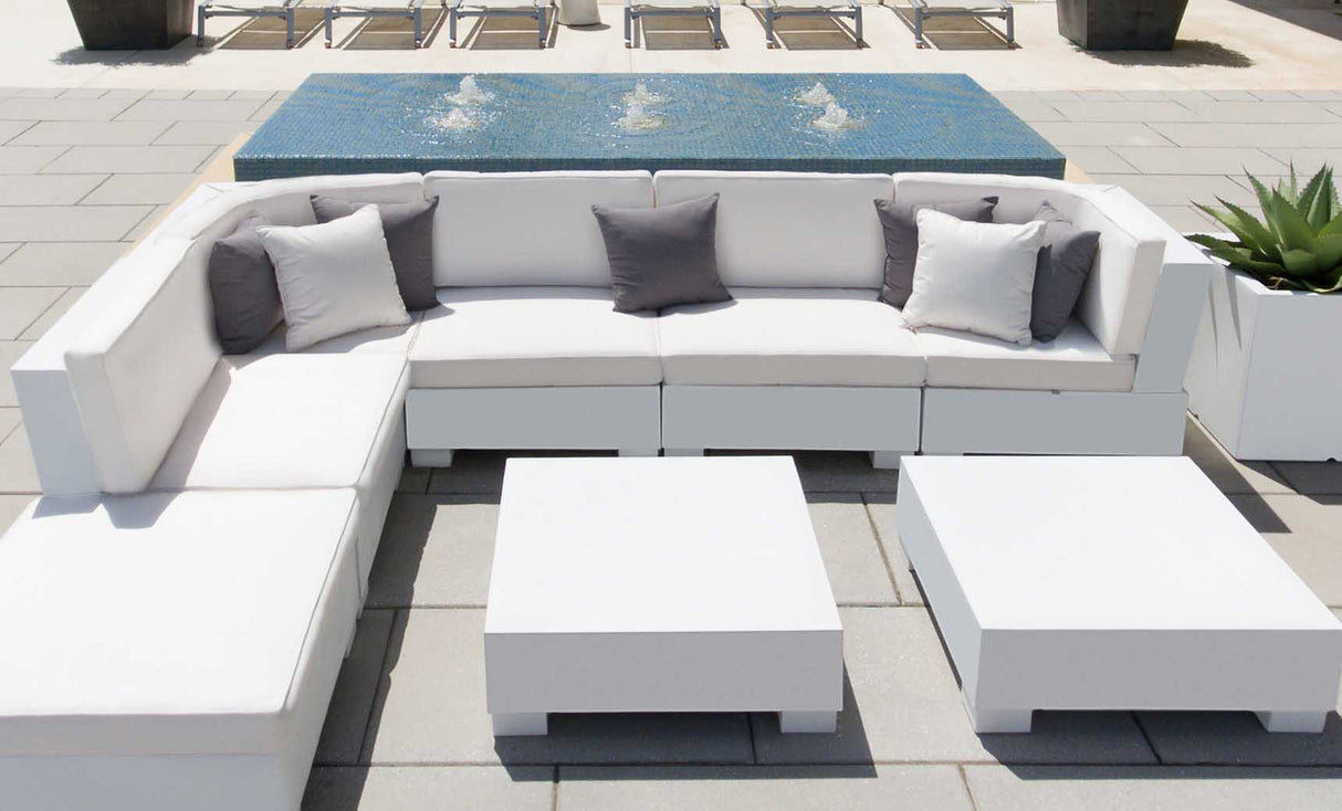 Ledge Lounger Signature Sectional Middle - Grand Alfresco